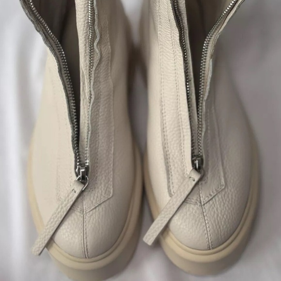 THE ROW Textured-nubuck platform ankle boots - Picture 5 of 12